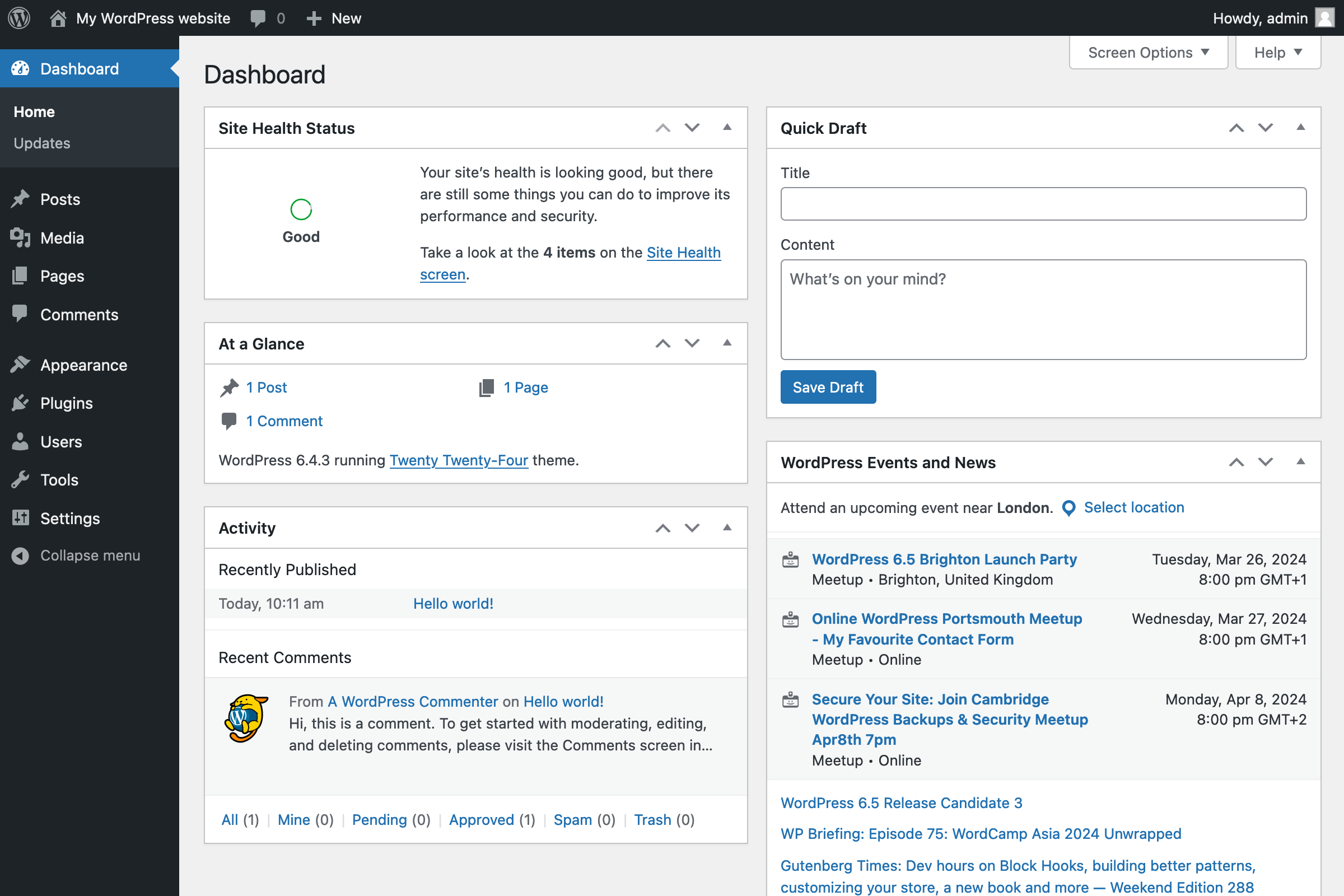 Installare WordPress in 5 minuti: guida passo-passo per principianti 1 Installare WordPress in 5 minuti