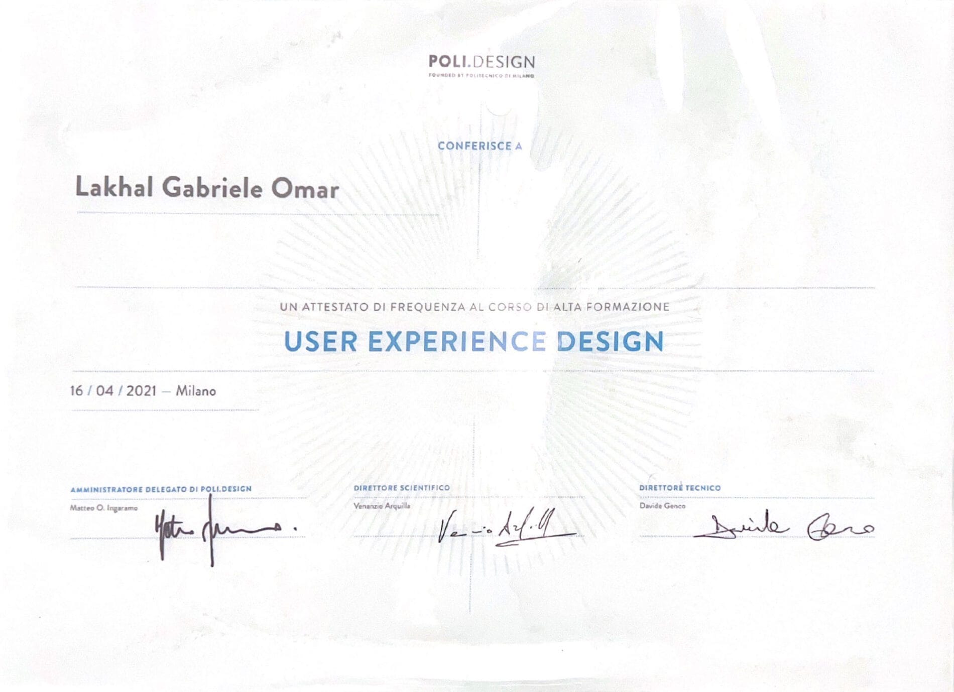 Poli.design Master User Experience Designer