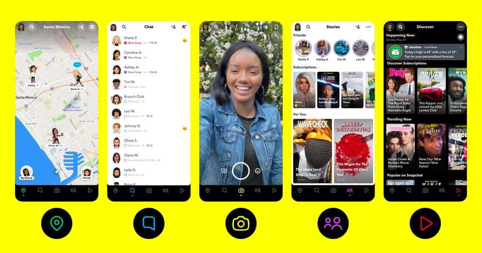 Legge di Jakob: perché la familiarità è la chiave per il successo dell’UX 2 legge di Jakob snapchat